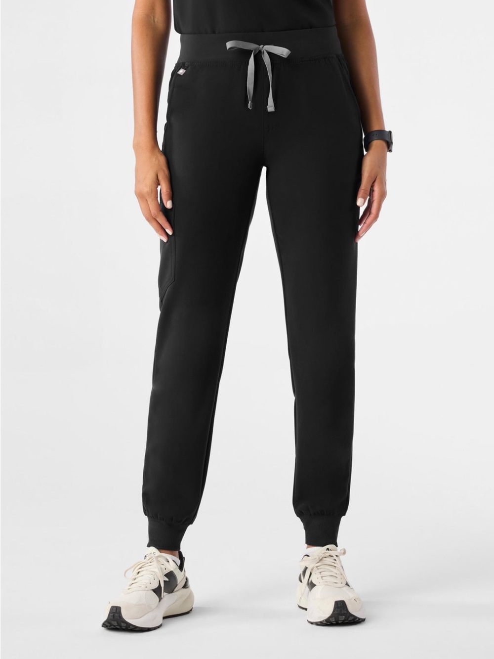 Figs Black Scrub Joggers